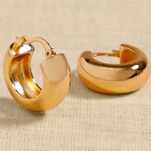 NWT BANANA REPUBLIC HOOP EARRINGS